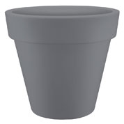 Pure Round  D40 cm A36 cm  Cinza  Elho